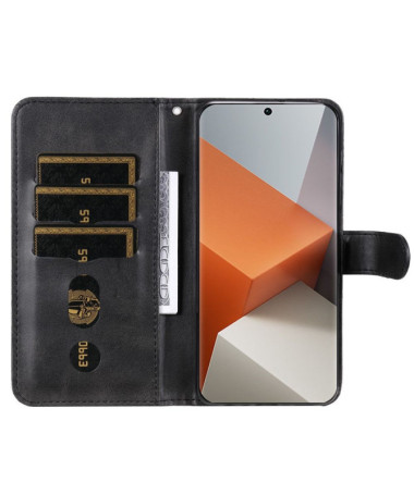 Housse Xiaomi Redmi Note 13 Pro Plus 5G Zipper Pocket Fonction Support