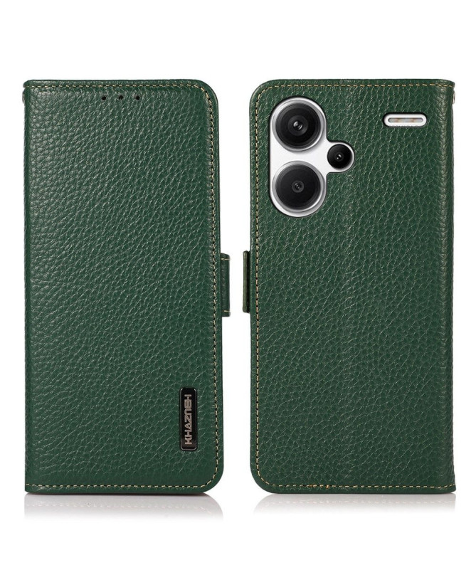 Housse Xiaomi Redmi Note 13 Pro Plus 5G Cuir Grainé KHAZNEH