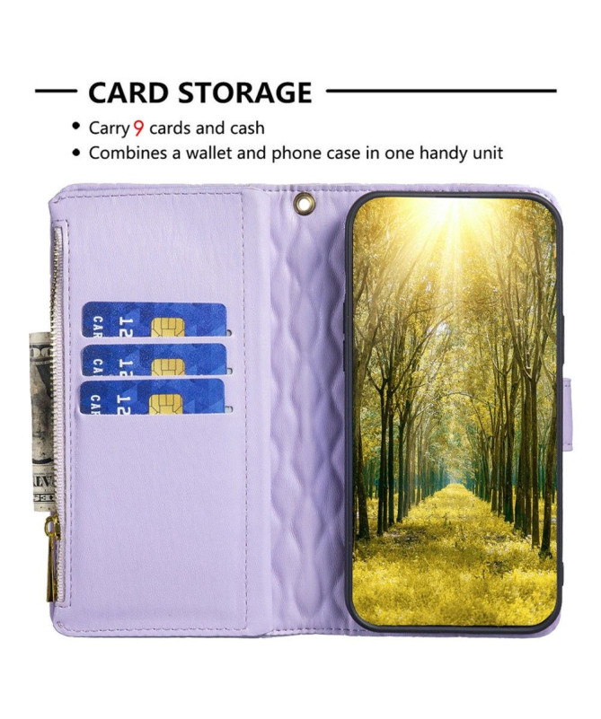 Étui Xiaomi Redmi Note 13 Pro Plus 5G Matelassé BINFEN à Lanière