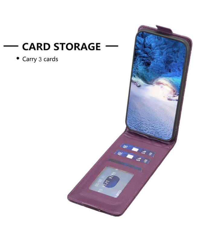 Housse Xiaomi Redmi Note 13 Pro Plus 5G Matelassée Rabat Vertical