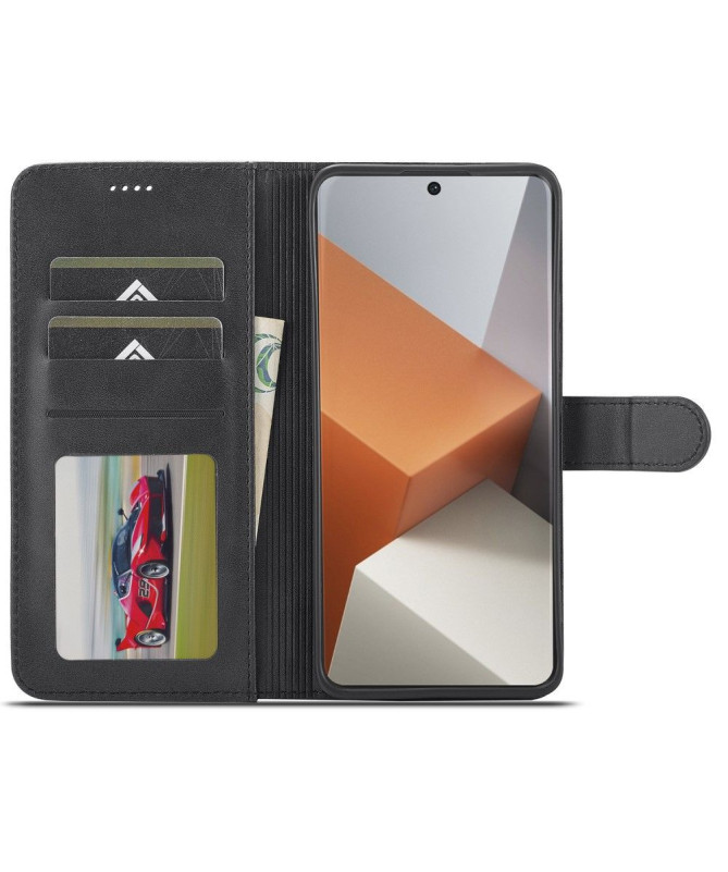 Housse Xiaomi Redmi Note 13 Pro Plus 5G Effet Cuir LC.IMEEKE