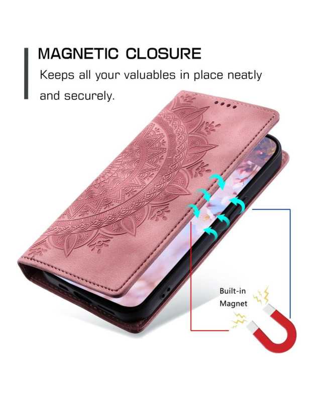 Étui Xiaomi Redmi Note 13 Pro Plus 5G Flip Cover Mandala Porte-Cartes