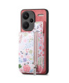 Coque Xiaomi Redmi Note 13 Pro Plus 5G Fleurs Porte-cartes D10