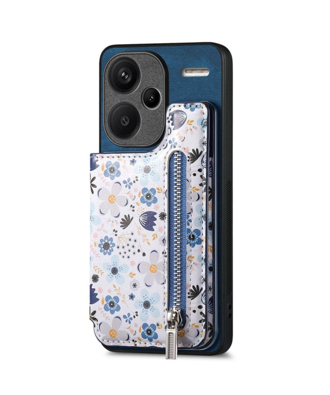 Coque Xiaomi Redmi Note 13 Pro Plus 5G Fleurs Porte-cartes D10