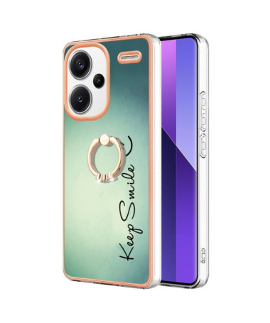 Coque Xiaomi Redmi Note 13 Pro Plus 5G avec Anneau Keep Smile