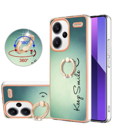 Coque Xiaomi Redmi Note 13 Pro Plus 5G avec Anneau Keep Smile