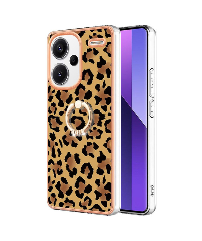 Coque Xiaomi Redmi Note 13 Pro Plus 5G Léopard avec Support Anneau