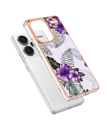 Coque Xiaomi Redmi Note 13 Pro Plus 5G Fleurs Exotiques