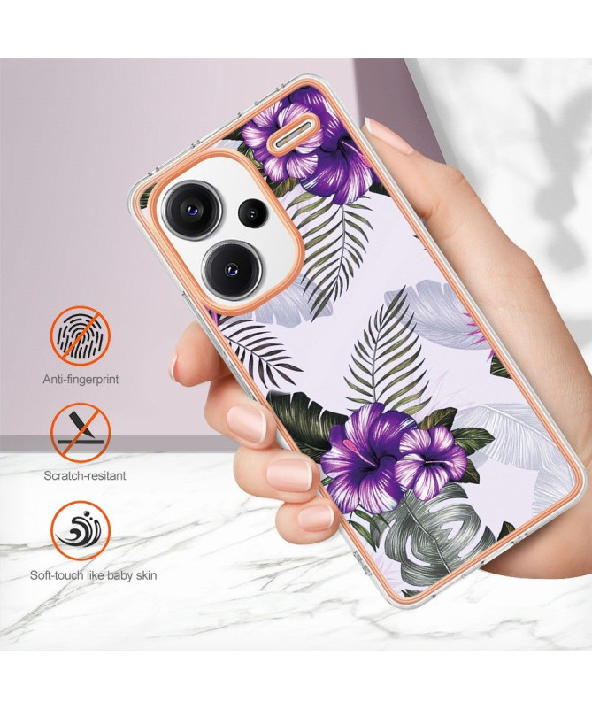 Coque Xiaomi Redmi Note 13 Pro Plus 5G Fleurs Exotiques