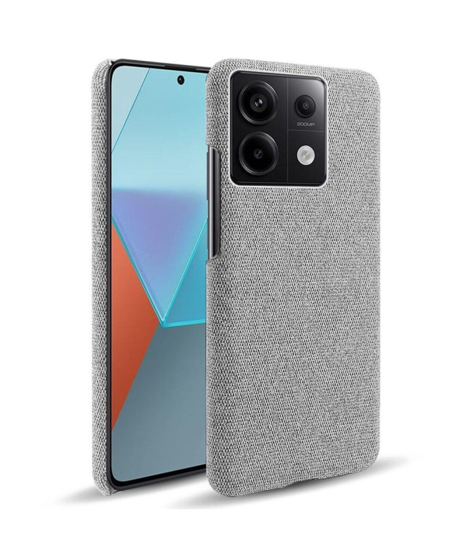 Coque Xiaomi Redmi Note 13 Pro 5G / Poco X6 revêtement tissu