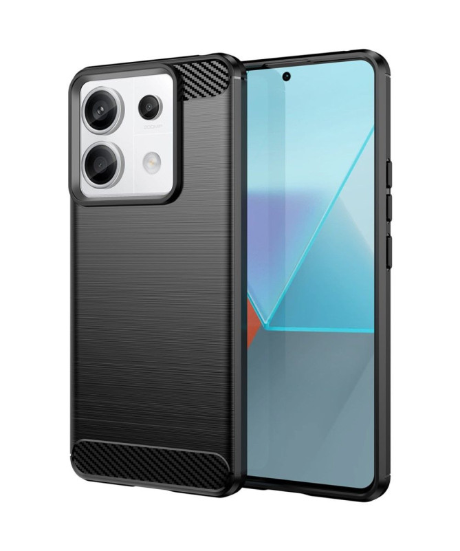 Coque Xiaomi Redmi Note 13 Pro 5G / Poco X6 effet brossé silicone