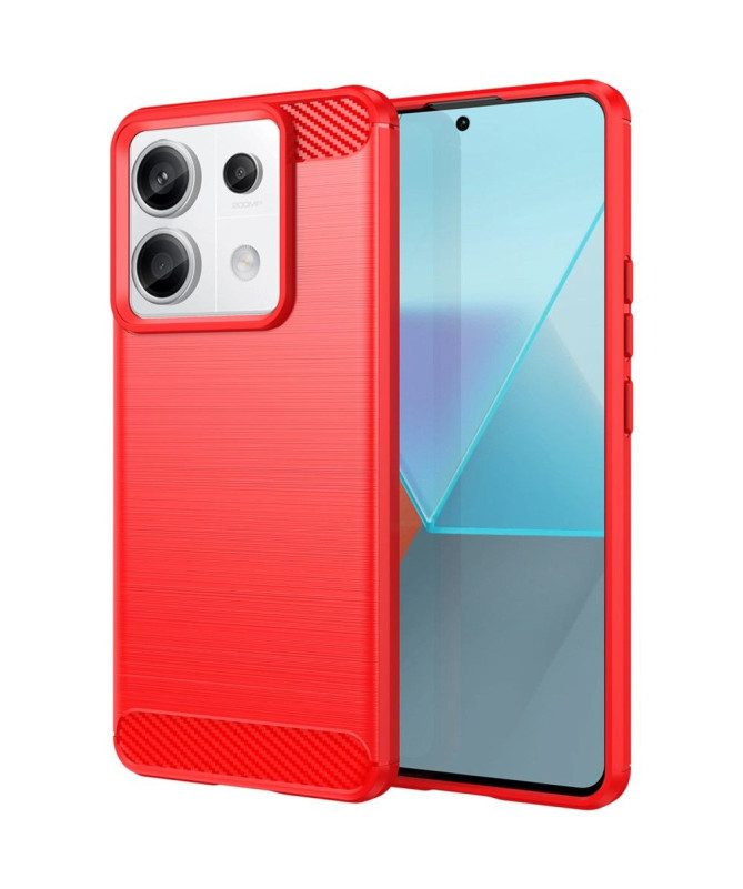 Coque Xiaomi Redmi Note 13 Pro 5G / Poco X6 effet brossé silicone