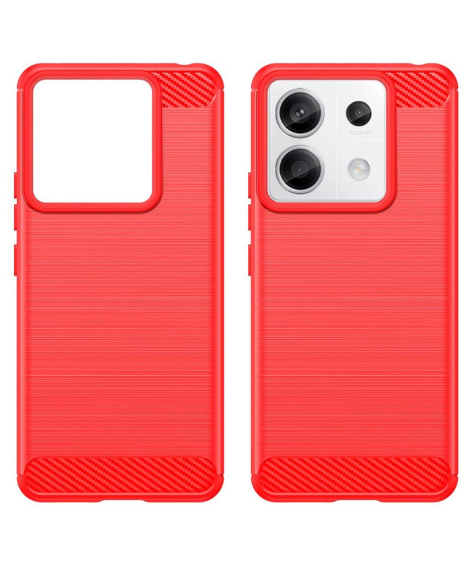 Coque Xiaomi Redmi Note 13 Pro 5G / Poco X6 effet brossé silicone