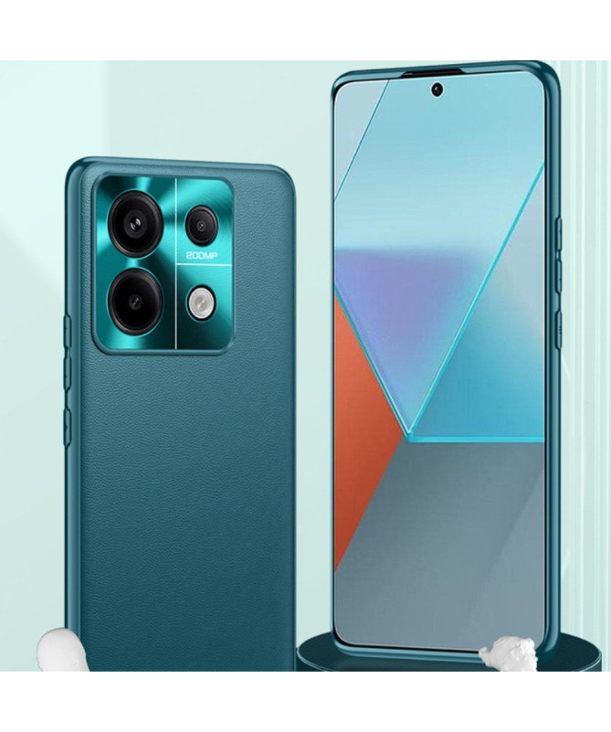 Coque Xiaomi Redmi Note 13 Pro 5G / Poco X6 BRENDA effet cuir