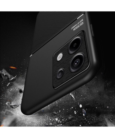 Xiaomi Redmi Note 13 Pro 5G / Poco X6 - Coque Business Minimaliste Noir - photo 3