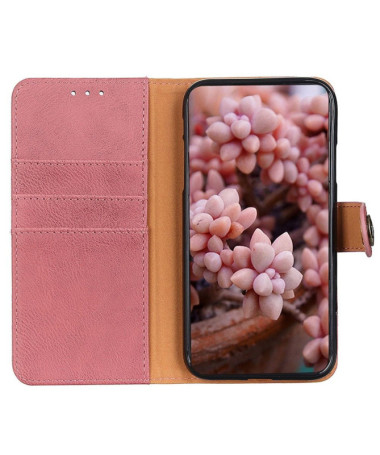 Xiaomi Redmi Note 13 Pro 5G / Poco X6 - Housse KHAZNEH imitation cuir Rose - photo 7