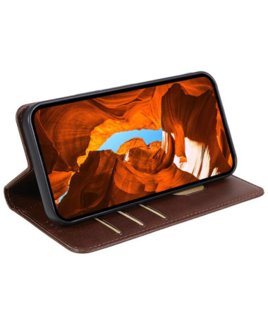 Xiaomi Redmi Note 13 Pro 5G / Poco X6 - Housse Béatrice Flip Premium Marron - photo 21