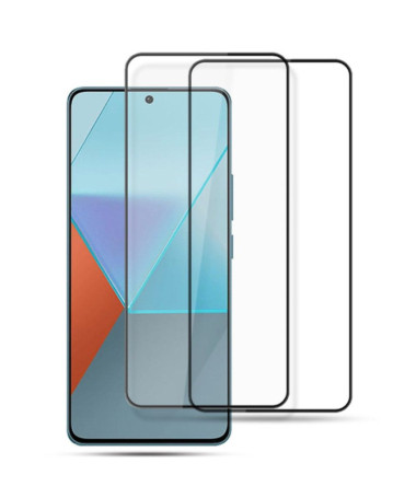 Xiaomi Redmi Note 13 Pro 5G - Protections d'écran en verre trempé Full Size (2 pièces)