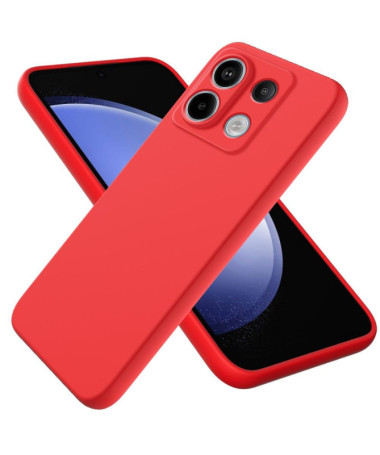 Xiaomi Redmi Note 13 Pro 5G / Poco X6 - Coque Puro silicone liquide Rouge - photo 14