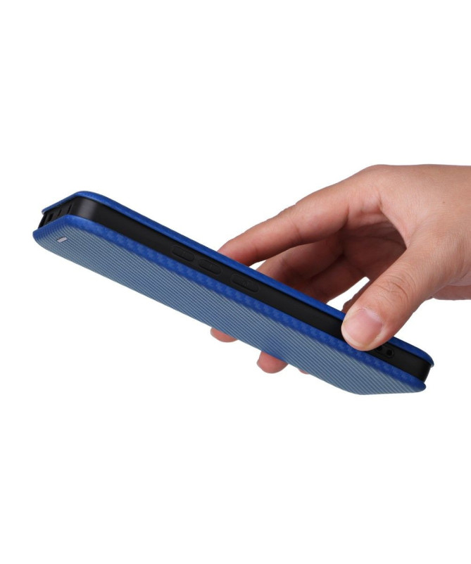 Xiaomi Redmi Note 13 Pro 5G / Poco X6 - Housse simili cuir fibre de ca