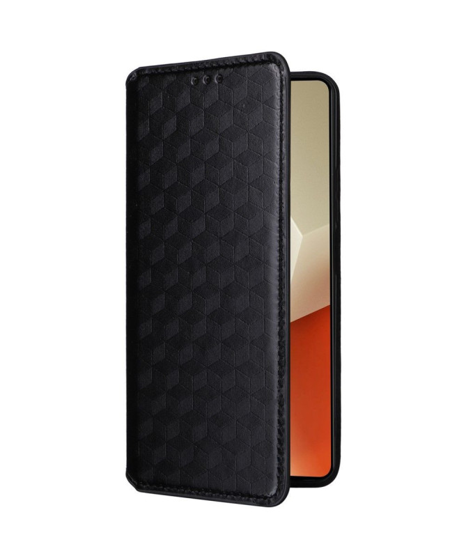 Xiaomi Redmi Note 13 Pro 5G / Poco X6 - Housse flip cover design géométrie