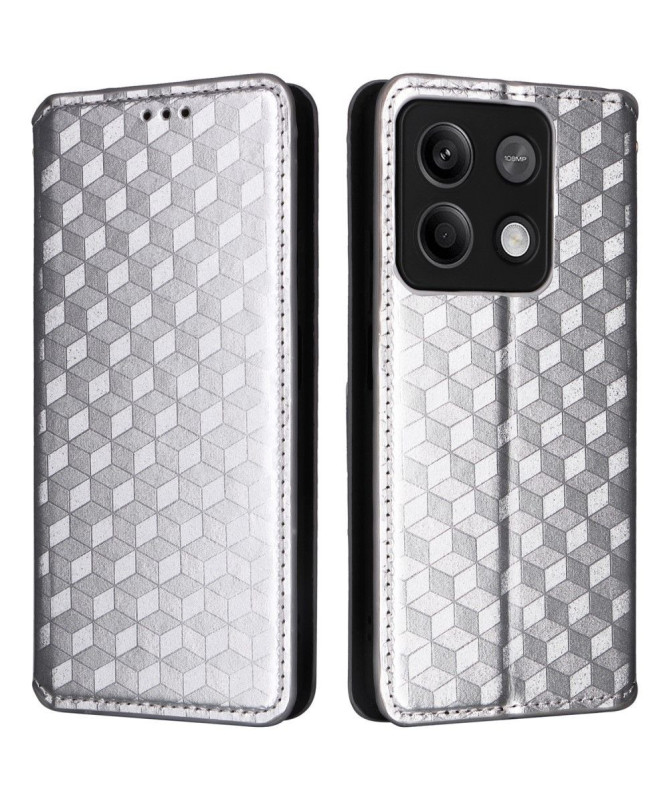 Xiaomi Redmi Note 13 Pro 5G / Poco X6 - Housse flip cover design géométrie