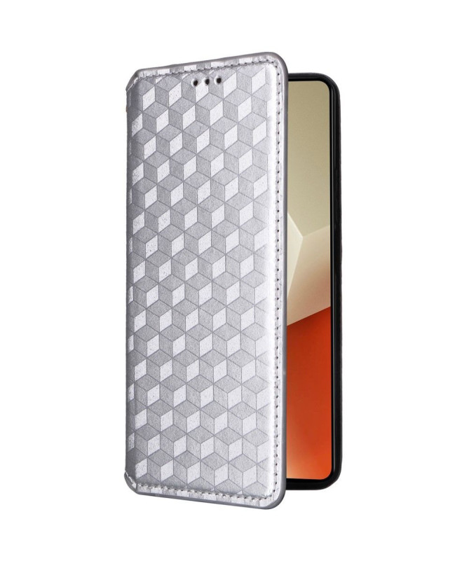 Xiaomi Redmi Note 13 Pro 5G / Poco X6 - Housse flip cover design géométrie