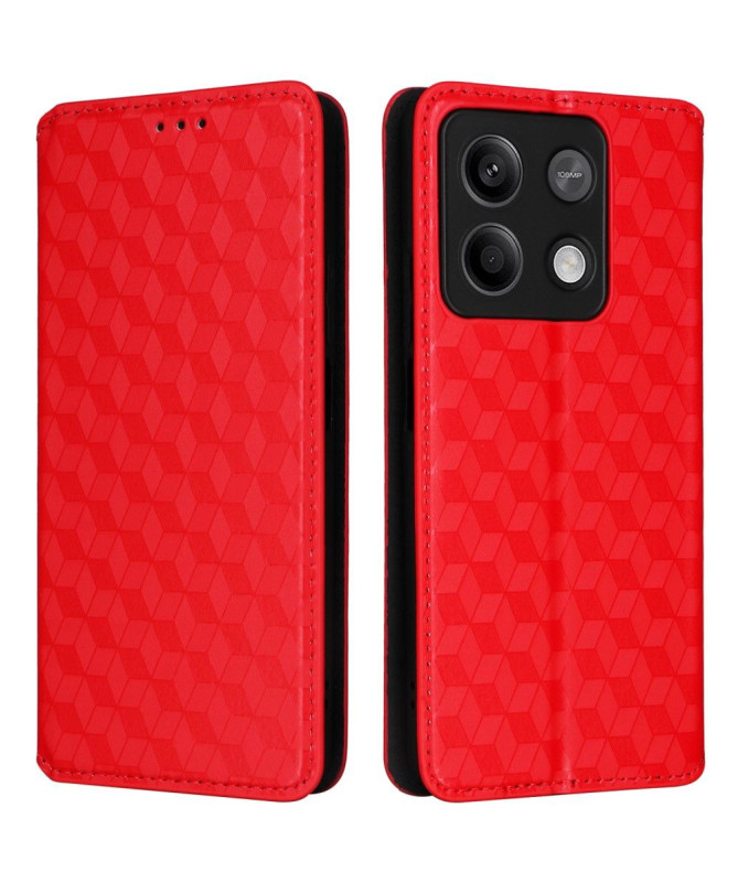 Xiaomi Redmi Note 13 Pro 5G / Poco X6 - Housse flip cover design géomé