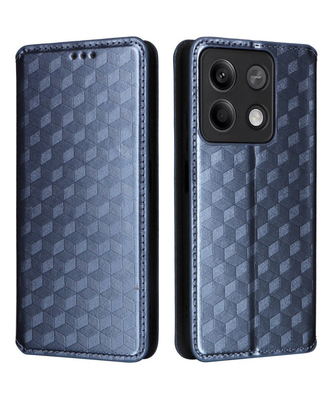 Xiaomi Redmi Note 13 Pro 5G / Poco X6 - Housse flip cover design géométrie