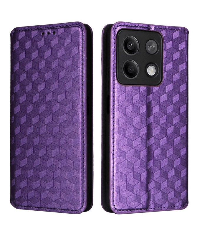 Xiaomi Redmi Note 13 Pro 5G / Poco X6 - Housse flip cover design géométrie