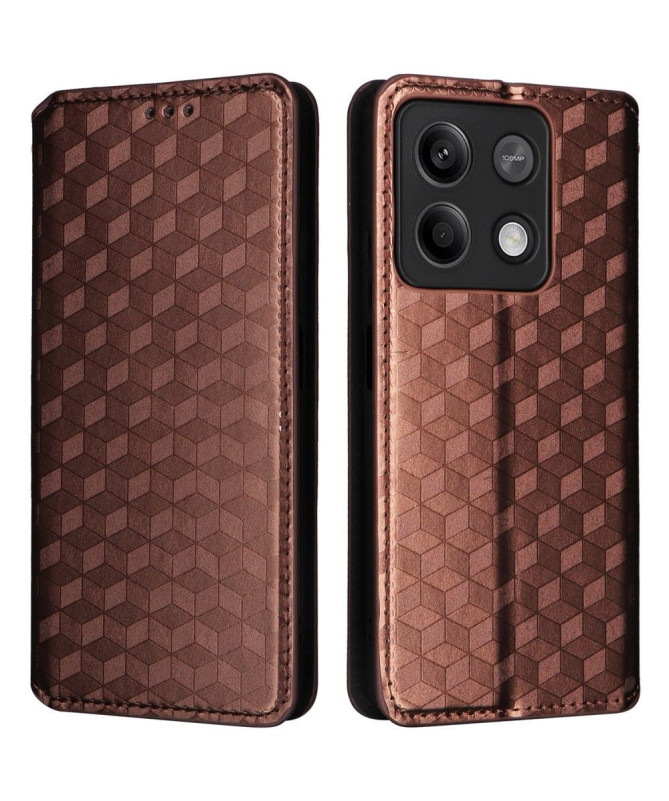 Xiaomi Redmi Note 13 Pro 5G / Poco X6 - Housse flip cover design géomé