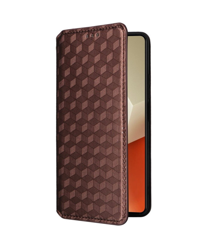 Xiaomi Redmi Note 13 Pro 5G / Poco X6 - Housse flip cover design géomé