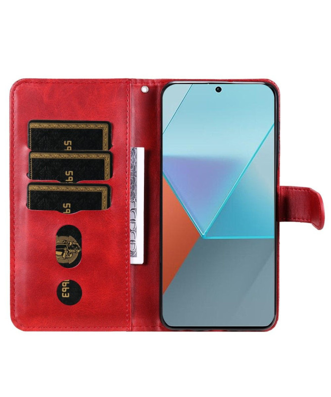 Xiaomi Redmi Note 13 Pro 5G / Poco X6 - Housse Zipper Pocket Fonction Support