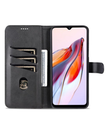 Xiaomi Redmi Note 13 Pro 5G / Poco X6 - Housse AZNS Rabat Porte-Cartes Noir - photo 5