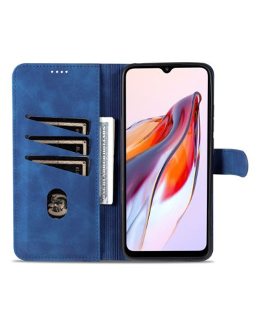 Xiaomi Redmi Note 13 Pro 5G / Poco X6 - Housse AZNS Rabat Porte-Cartes Bleu marine - photo 8