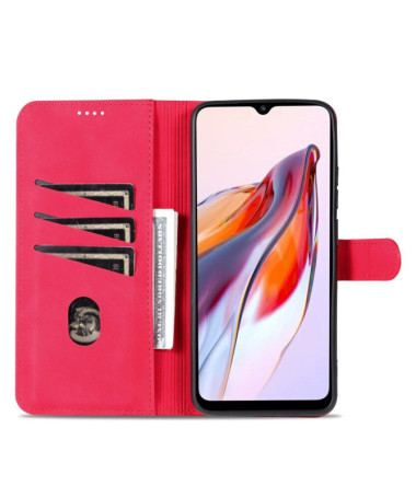 Xiaomi Redmi Note 13 Pro 5G / Poco X6 - Housse AZNS Rabat Porte-Cartes Rouge - photo 11