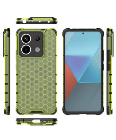 Xiaomi Redmi Note 13 Pro 5G / Poco X6 - Coque Nid d'Abeille Vert clair - photo 16