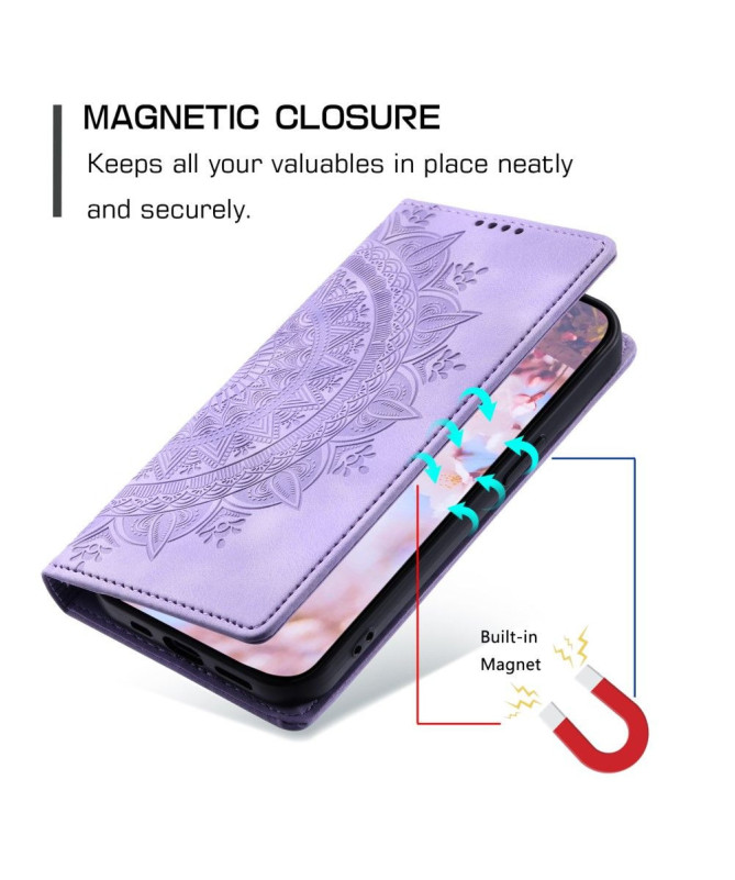 Étui Xiaomi Redmi Note 13 Pro 5G / Poco X6 Flip Cover Mandala Porte-Cartes