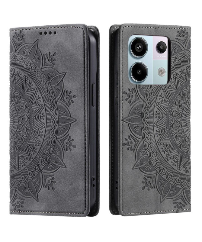 Étui Xiaomi Redmi Note 13 Pro 5G / Poco X6 Flip Cover Mandala Porte-Cartes