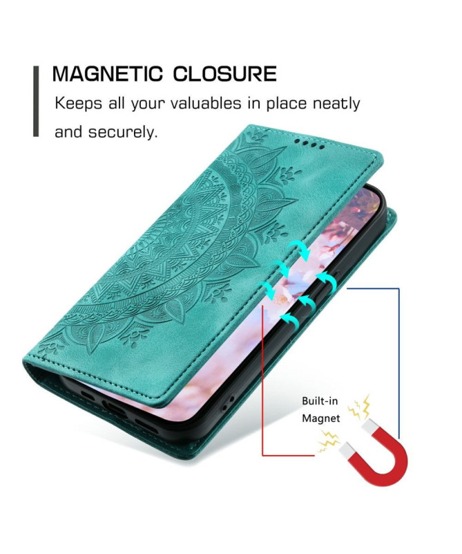 Étui Xiaomi Redmi Note 13 Pro 5G / Poco X6 Flip Cover Mandala Porte-Cartes