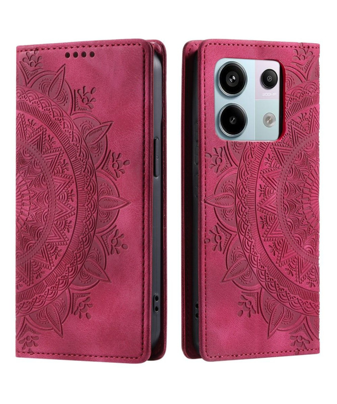 Étui Xiaomi Redmi Note 13 Pro 5G / Poco X6 Flip Cover Mandala Porte-Cartes