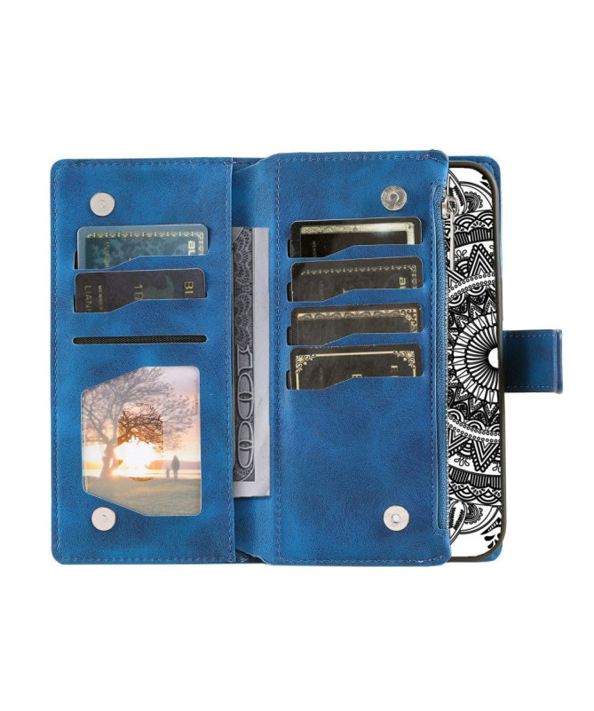 Xiaomi Redmi Note 13 Pro 5G / Poco X6 - Étui Flip Cover Mandala Porte-