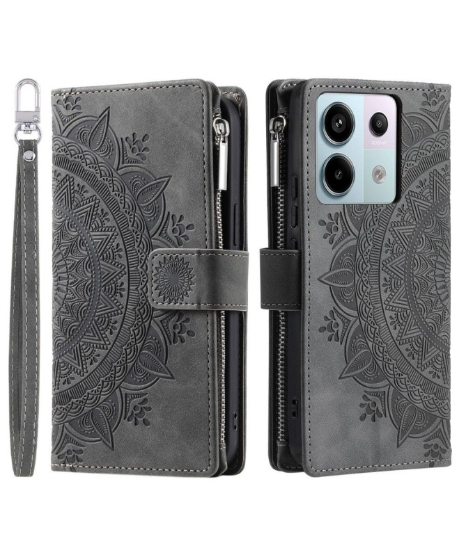 Xiaomi Redmi Note 13 Pro 5G / Poco X6 - Étui Flip Cover Mandala Porte-Cartes