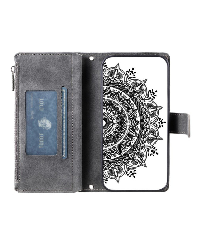 Xiaomi Redmi Note 13 Pro 5G / Poco X6 - Étui Flip Cover Mandala Porte-Cartes