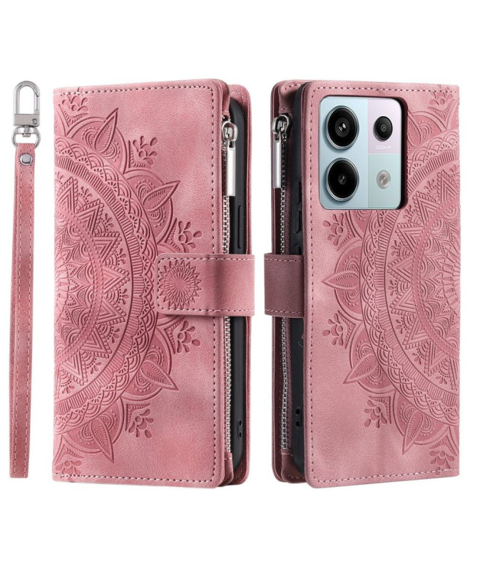 Xiaomi Redmi Note 13 Pro 5G / Poco X6 - Étui Flip Cover Mandala Porte-