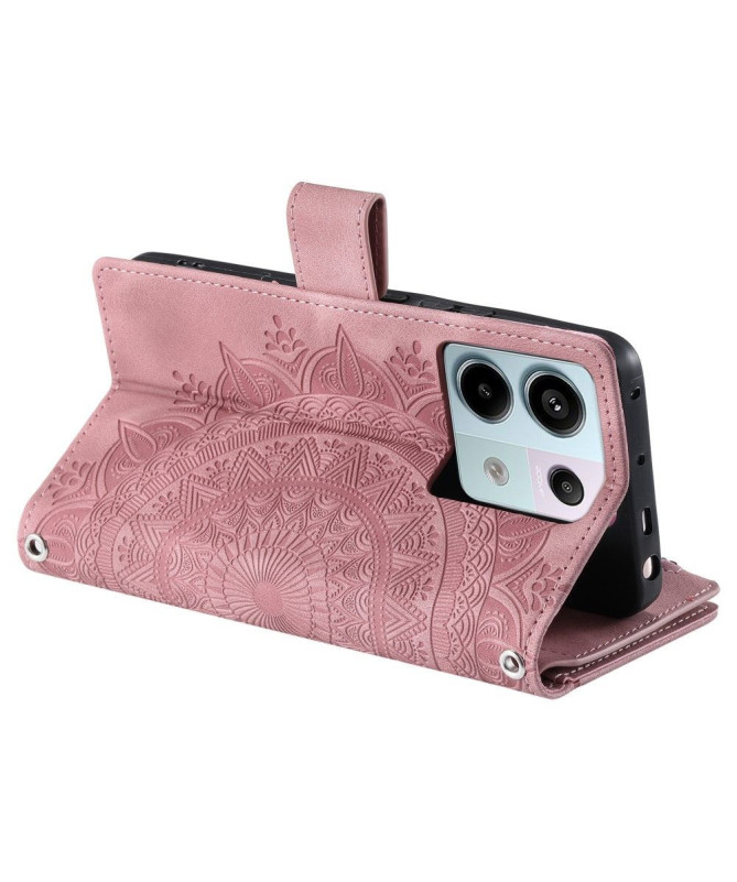 Xiaomi Redmi Note 13 Pro 5G / Poco X6 - Étui Flip Cover Mandala Porte-