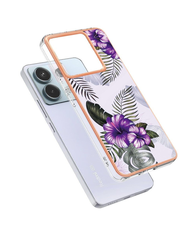 Coque Xiaomi Redmi Note 13 Pro 5G / Poco X6 Fleurs Exotiques