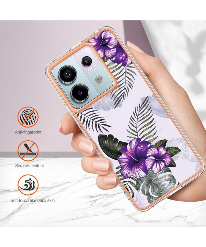 Coque Xiaomi Redmi Note 13 Pro 5G / Poco X6 Fleurs Exotiques