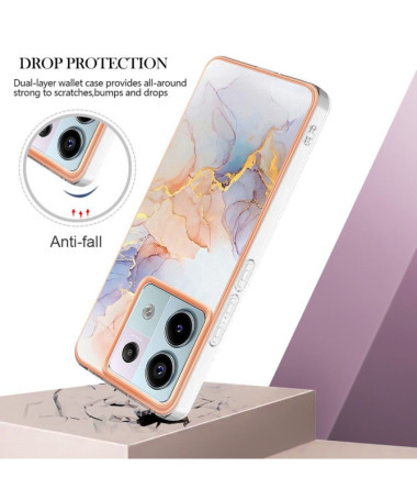 Coque Xiaomi Redmi Note 13 Pro 5G / Poco X6 marbre coloré