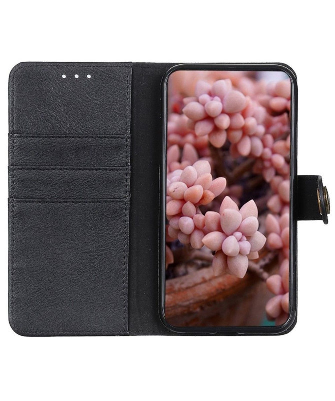 Housse Xiaomi Redmi Note 13 Pro 4G / Poco M6 Pro 4G KHAZNEH Effet Cuir